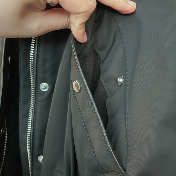 Zara Black XS Fall/Winter Jacket - Picture 2 of 8